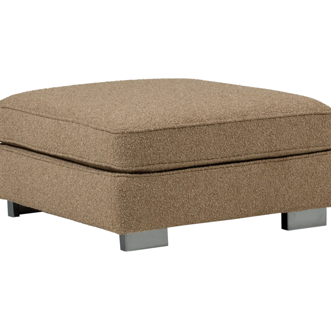 Lazy hocker boucle bruin