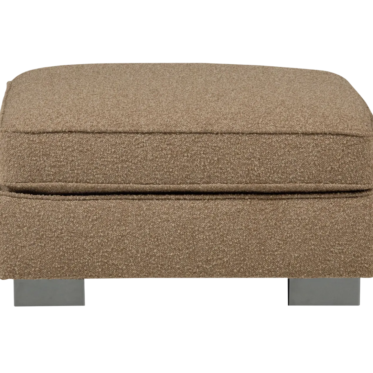 Lazy hocker boucle bruin