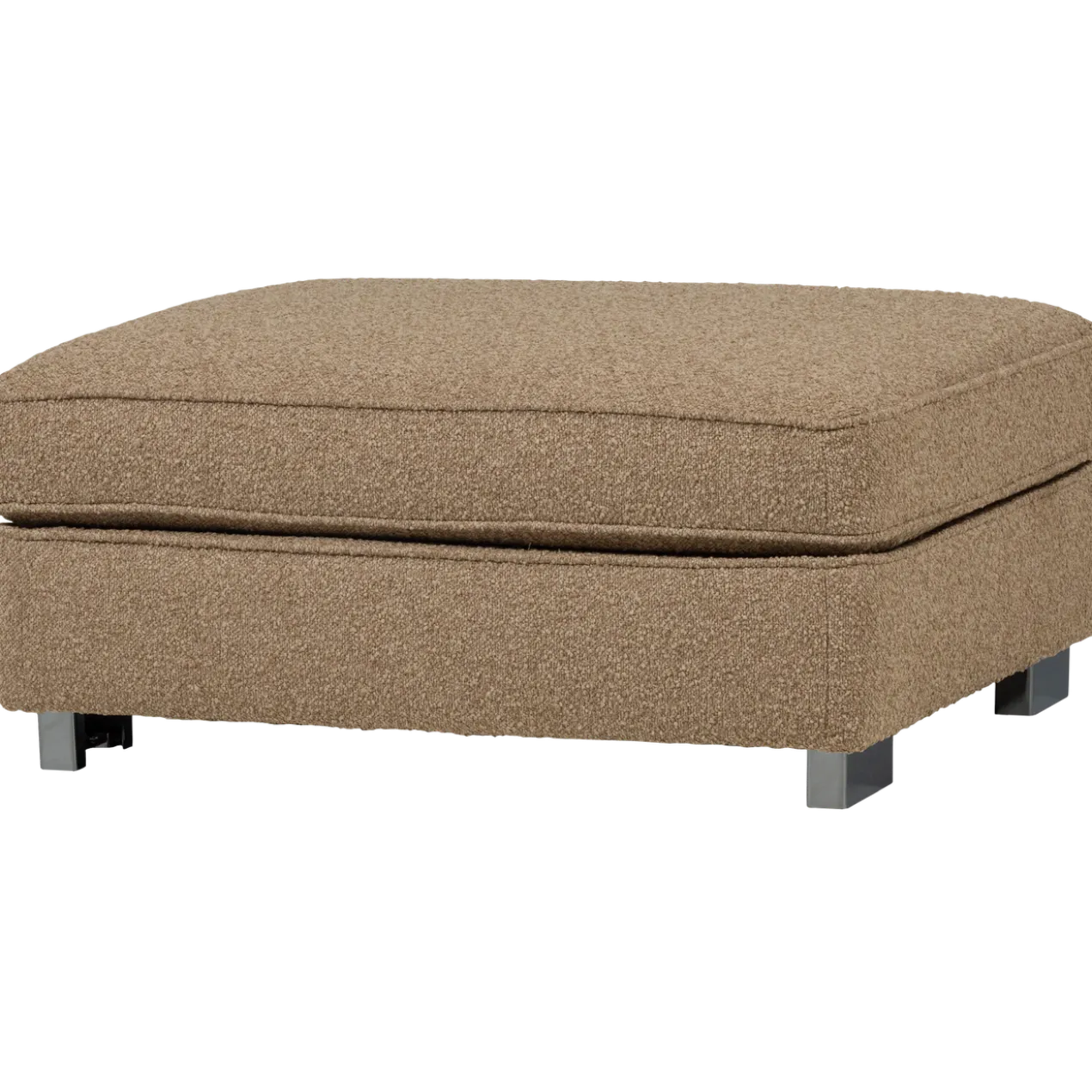 Lazy hocker boucle bruin