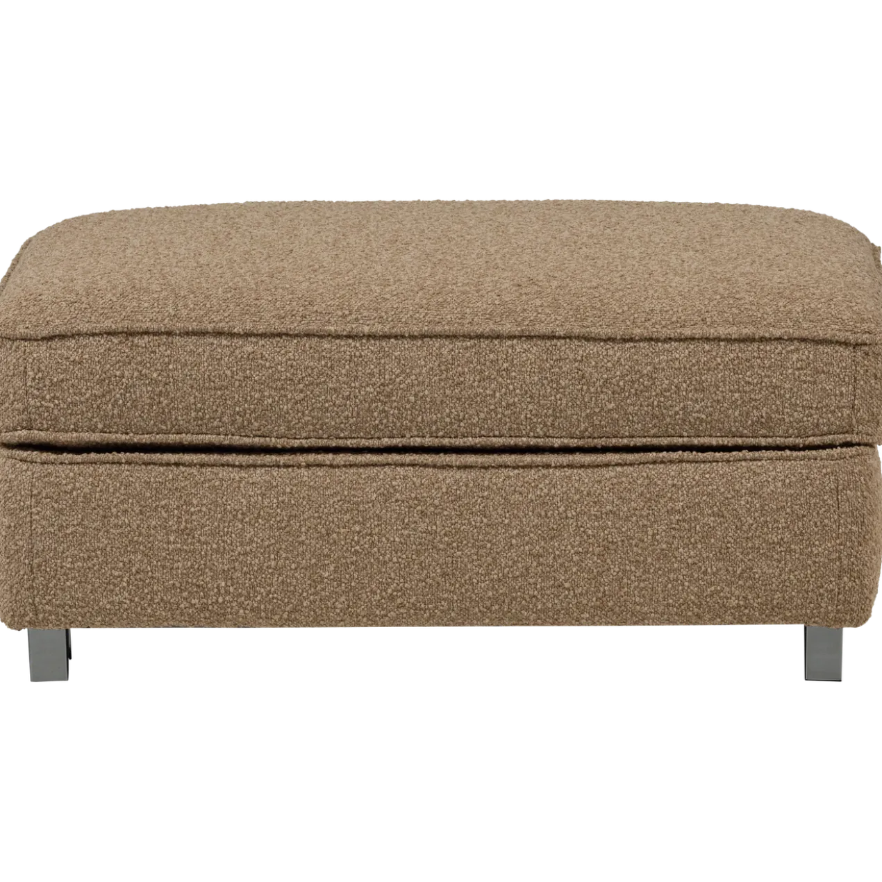 Lazy hocker boucle bruin