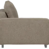 Lazy 1-zits element met arm links boucle zand