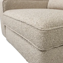 Lazy 1-zits element met arm links boucle naturel
