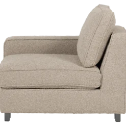 Lazy 1-zits element met arm links boucle naturel