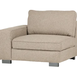 Lazy 1-zits element met arm links boucle naturel