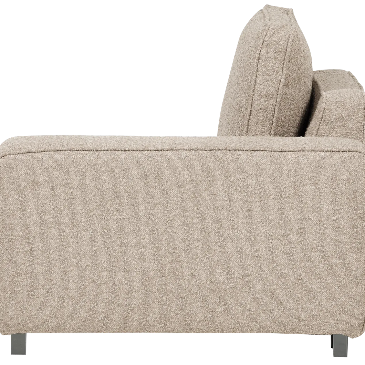 Lazy 1-zits element met arm rechts boucle naturel