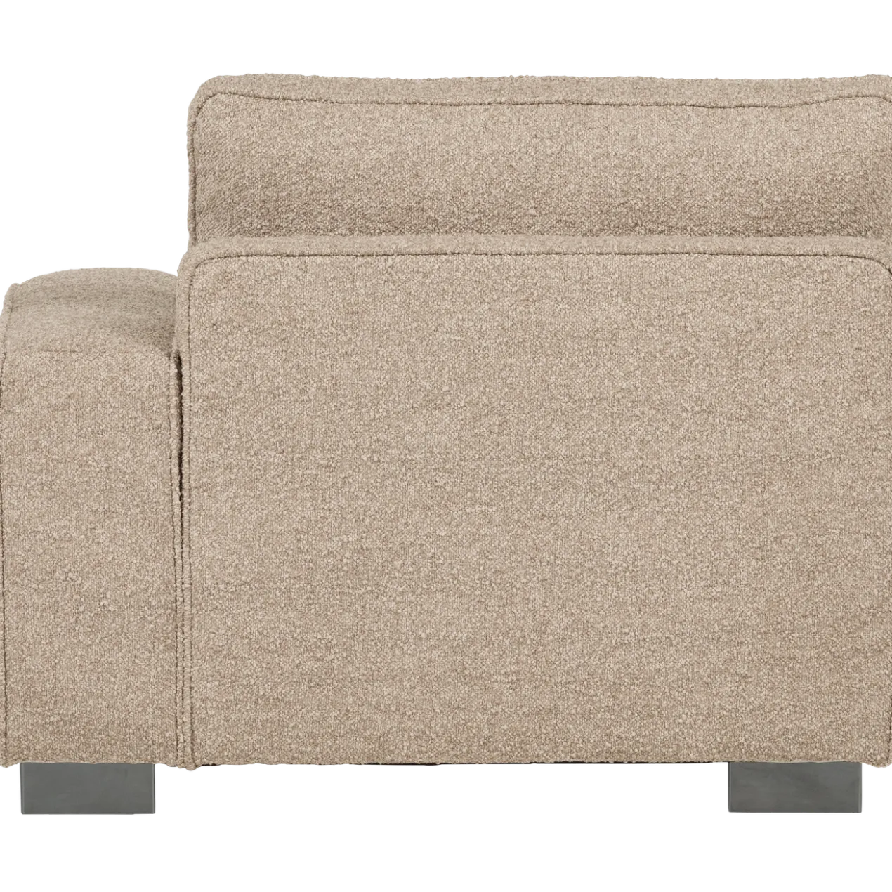 Lazy 1-zits element met arm rechts boucle naturel
