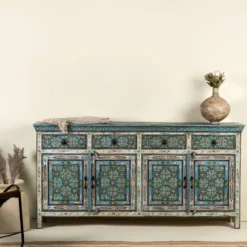 Lekha - Boho Dressoir Handbeschilderd