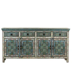 Lekha - Boho Dressoir Handbeschilderd