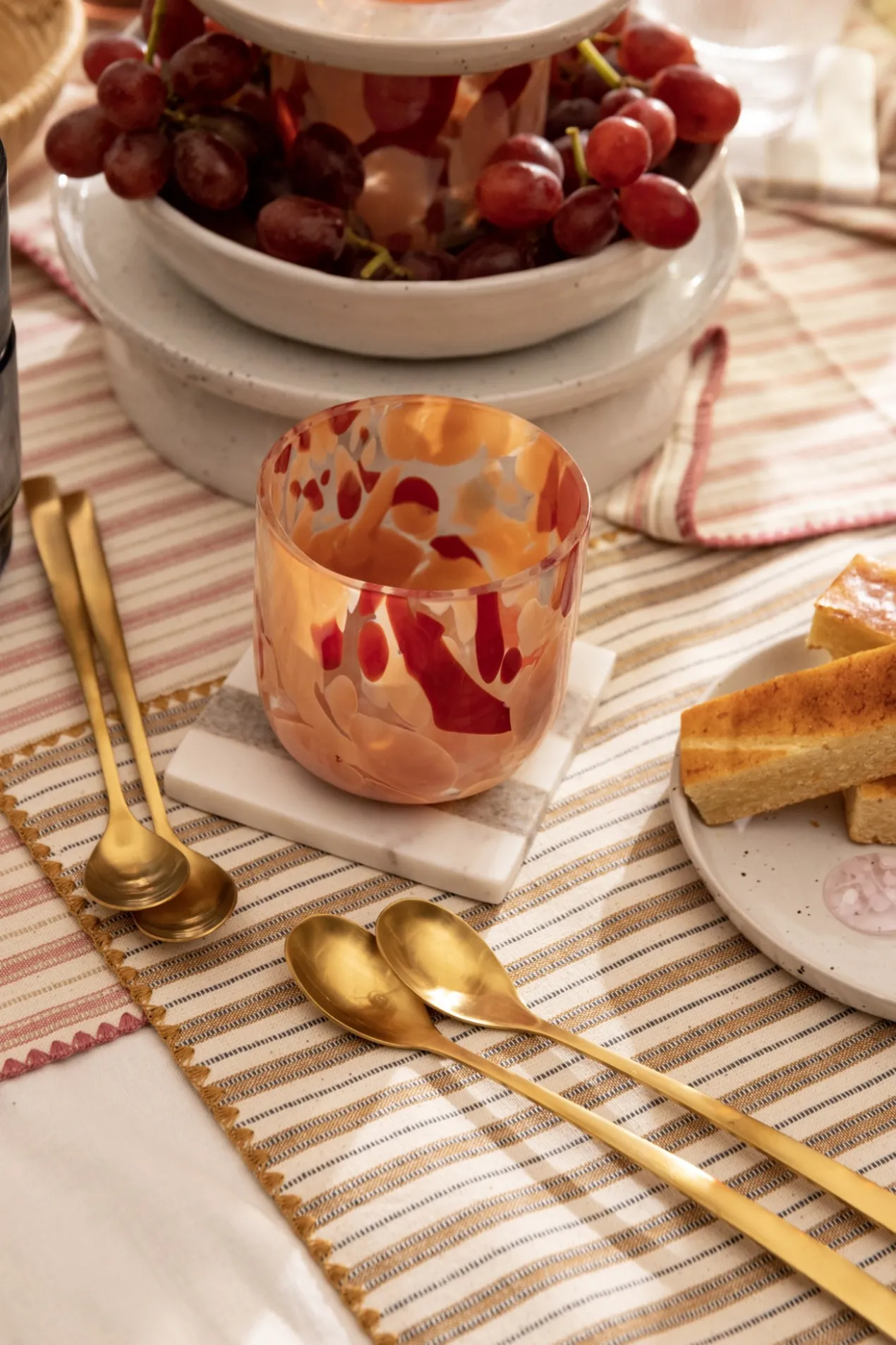 Lepel Latte Noma champagne - set van 6