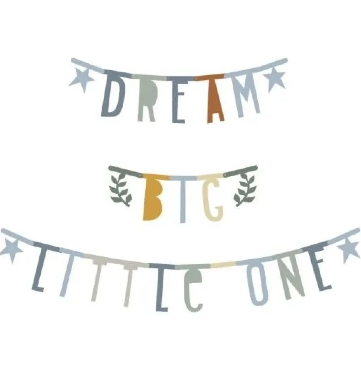 Letter banner naturals #1