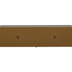 Level tv meubel metaal honinggeel 44x160 cm