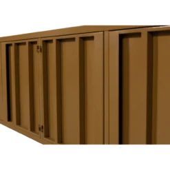 Level tv meubel metaal honinggeel 44x160 cm