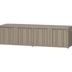 Level tv meubel metaal zand 44x160 cm