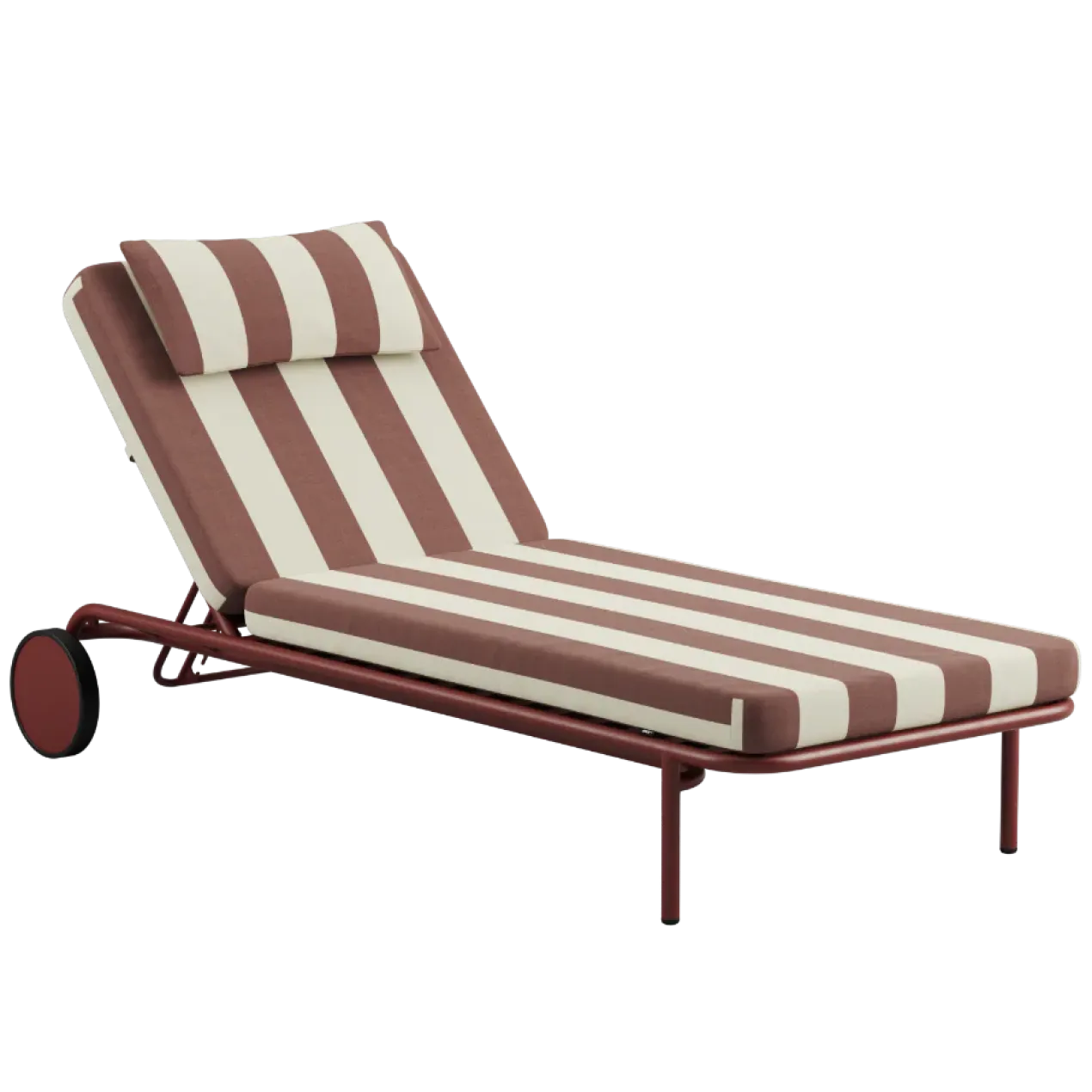 Ligbed Mollis sunbed chestnut