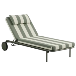 Ligbed Mollis sunbed olive