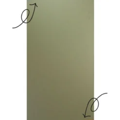 Lijst leer magneet 50 cm (2 stuks) COGNAC-2stuks