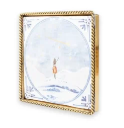 Lijst wandtegel Golden twisted frame M