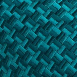 Linnen kussen richstitch Kussen richstitch peacockgreen
