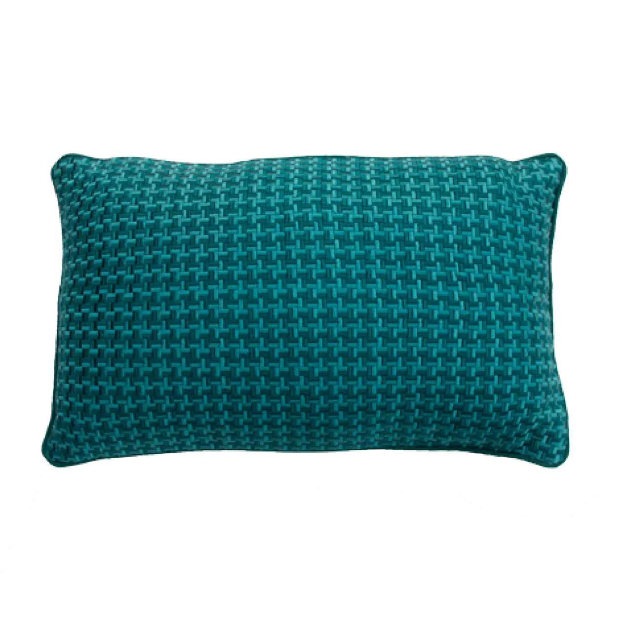 Linnen kussen richstitch Kussen richstitch peacockgreen