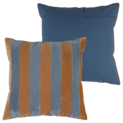 Lira kussens blauw/oranje - set van 4