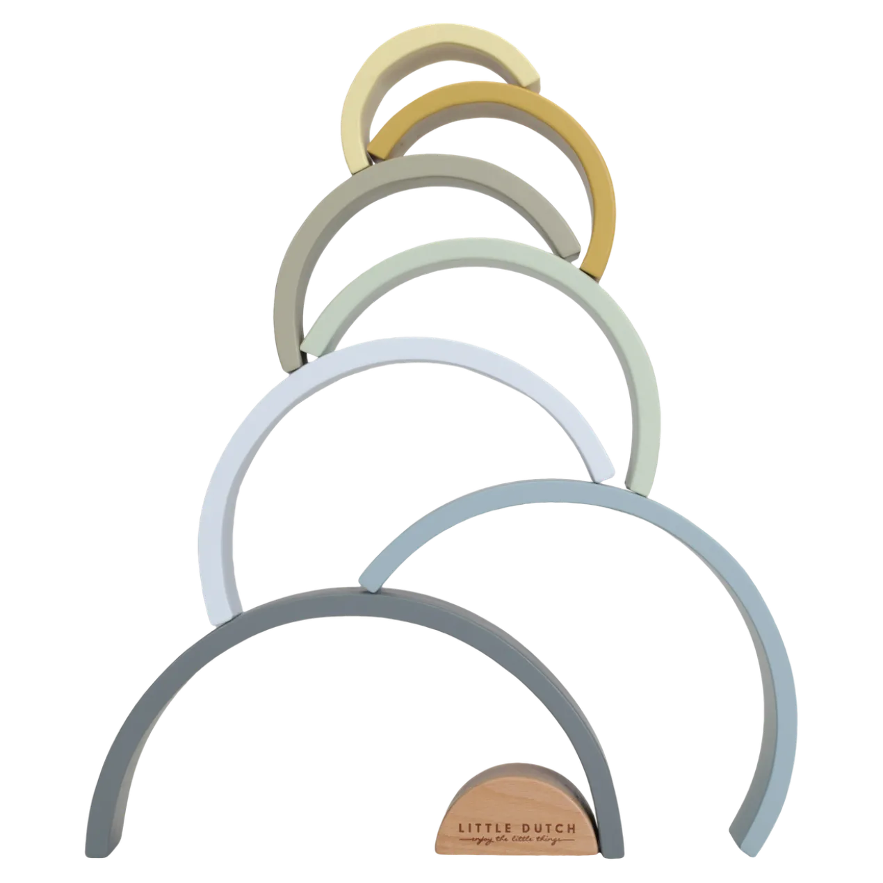 Little Dutch Houten regenboog donkerblauw