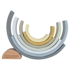 Little Dutch Houten regenboog donkerblauw