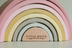 Little Dutch Houten regenboog donkerroze