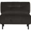 Lloyd fauteuil velvet cast iron