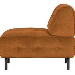 Lloyd fauteuil velvet kaneel