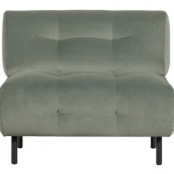Lloyd fauteuil velvet waterplant