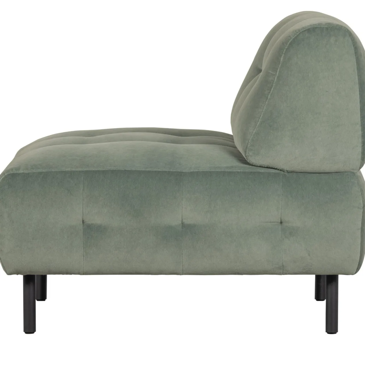 Lloyd fauteuil velvet waterplant