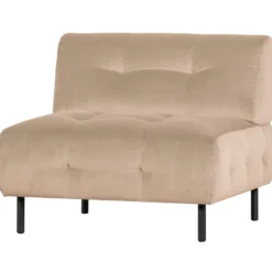 Lloyd fauteuil velvet zeezout