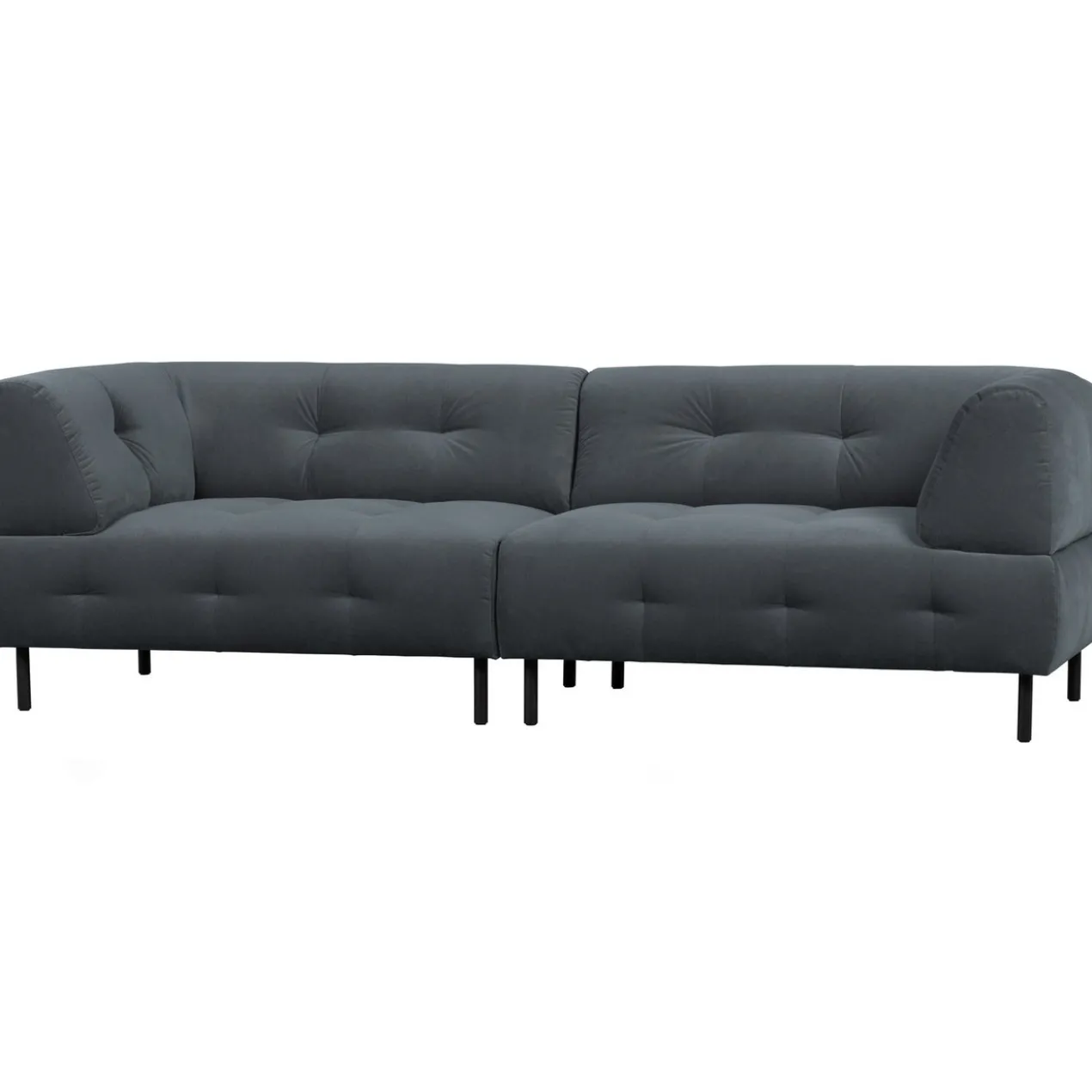 Lloyd 4-zits bank velvet wolk