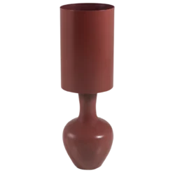 Loa tafellamp xl metaal hoogglans rood