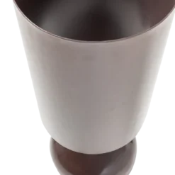 Loa tafellamp xl metaal hoogglans bruin