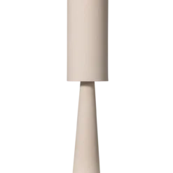 Loft vloerlamp metaal/boucle naturel 130xo30 cm
