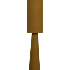 Loft vloerlamp metaal/boucle tapenade 130xo30 cm