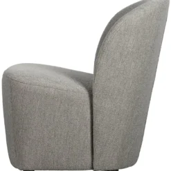 Lofty fauteuil boucle grijs