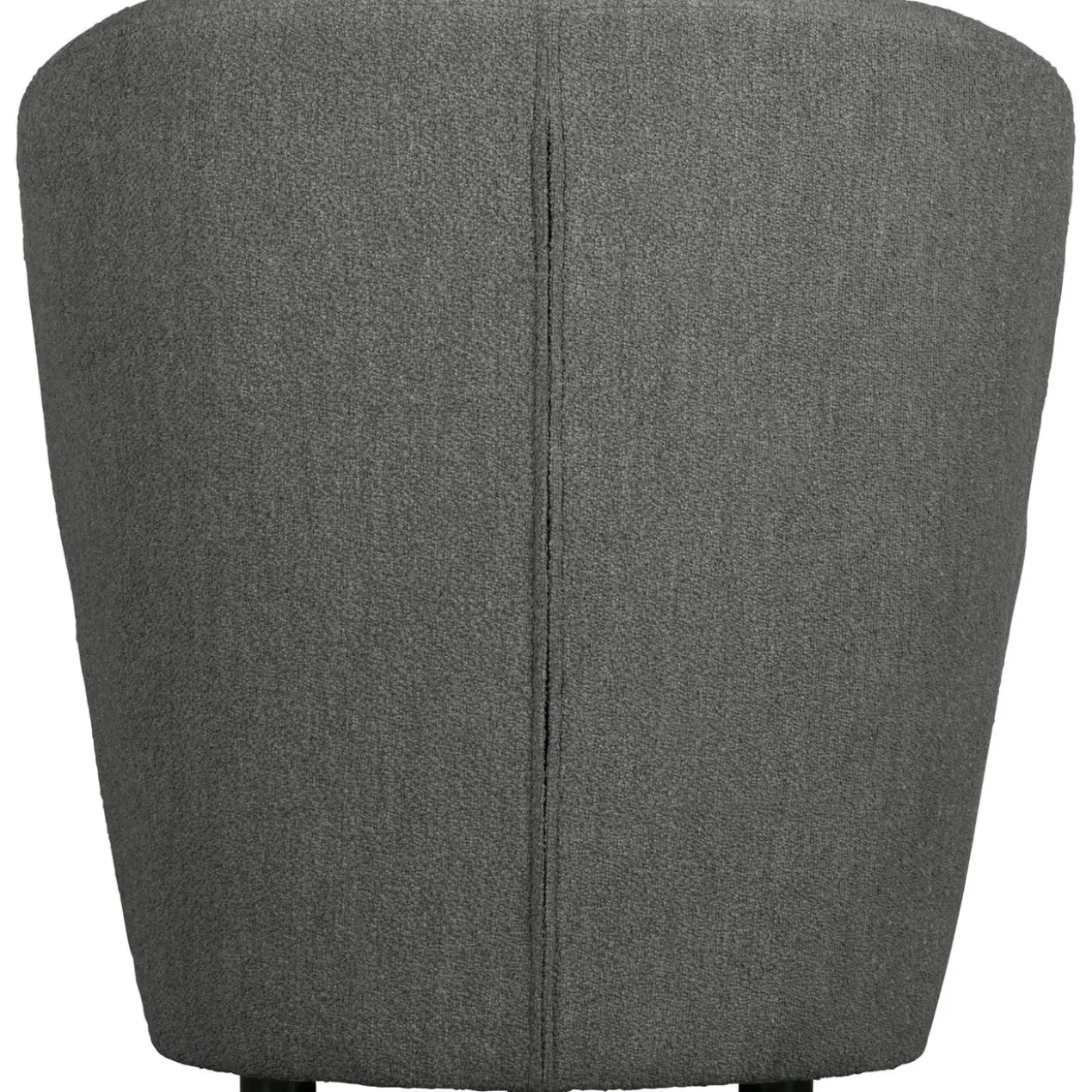 Lofty fauteuil boucle staalgrijs