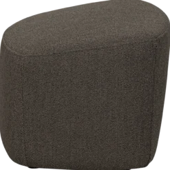 Lofty hocker boucle bruin