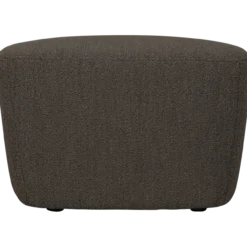 Lofty hocker boucle bruin