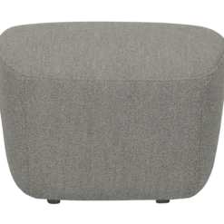 Lofty hocker boucle grijs