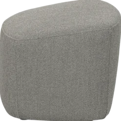 Lofty hocker boucle grijs
