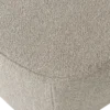 Lofty hocker boucle naturel