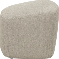 Lofty hocker boucle naturel