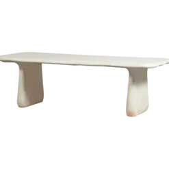 Loggia tuintafel 240x100 cm vezelversterkte polymeer naturel