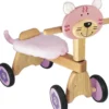 Loopfiets Poes roze