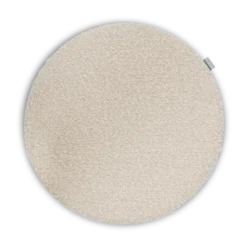 Lot zitkussen bouclé beige
