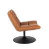 Lounge chair bar vintage brown