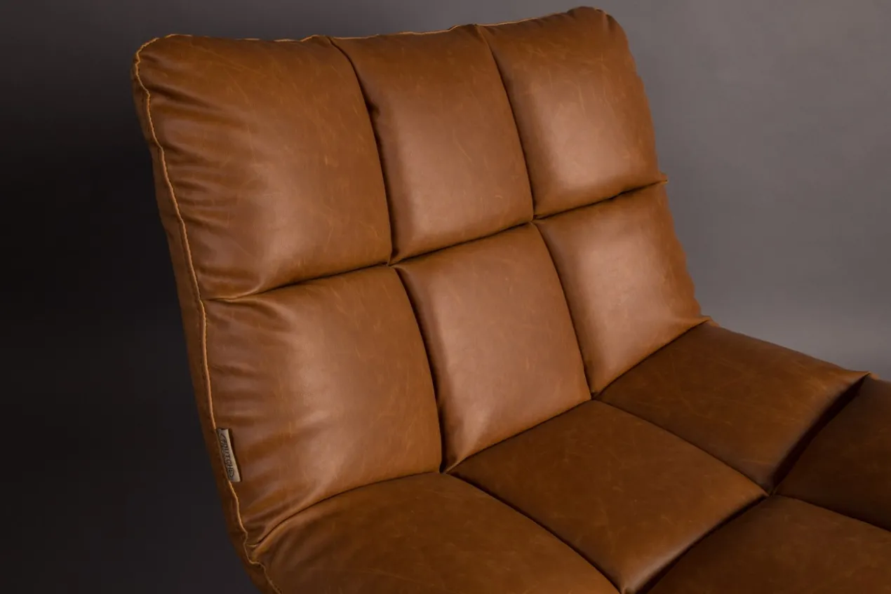 Lounge chair bar vintage brown